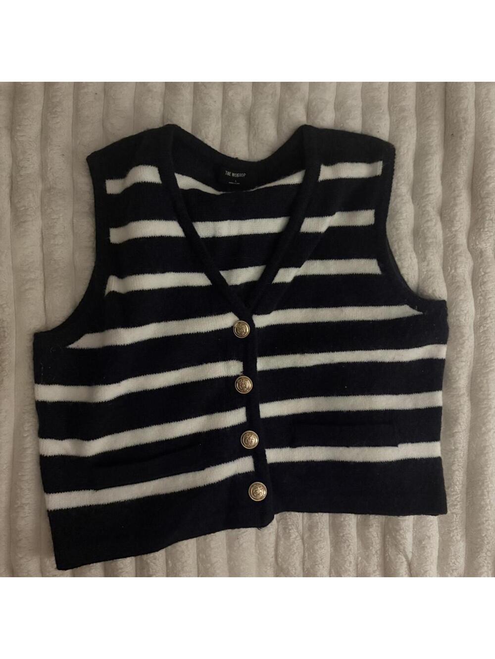 Women's Navy and Blue Jumper
